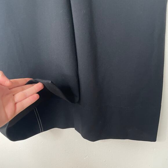 Aritzia Babaton Miguel Black Contrast Seam Ponte Sheath Dress Sz 6 Workwear - Picture 13 of 13